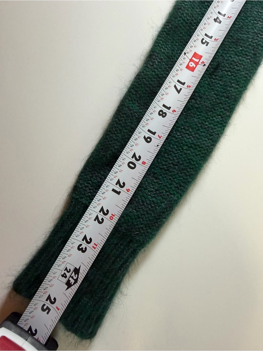 Max Studio Dark Green Cable-Knit Crewneck Cardigan - Picture 11 of 12